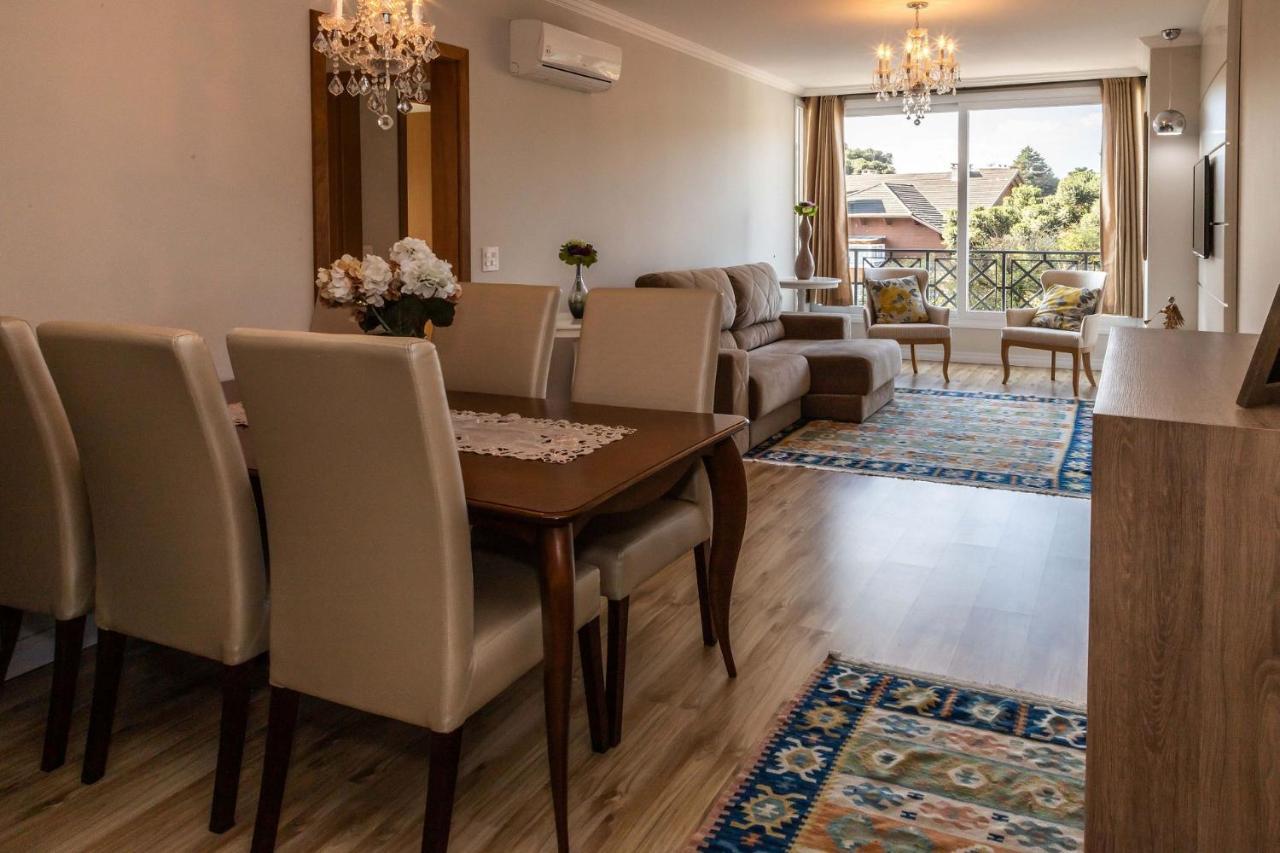 Locar-In Gramado - 200 M Da Rua Coberta Apartment Екстериор снимка