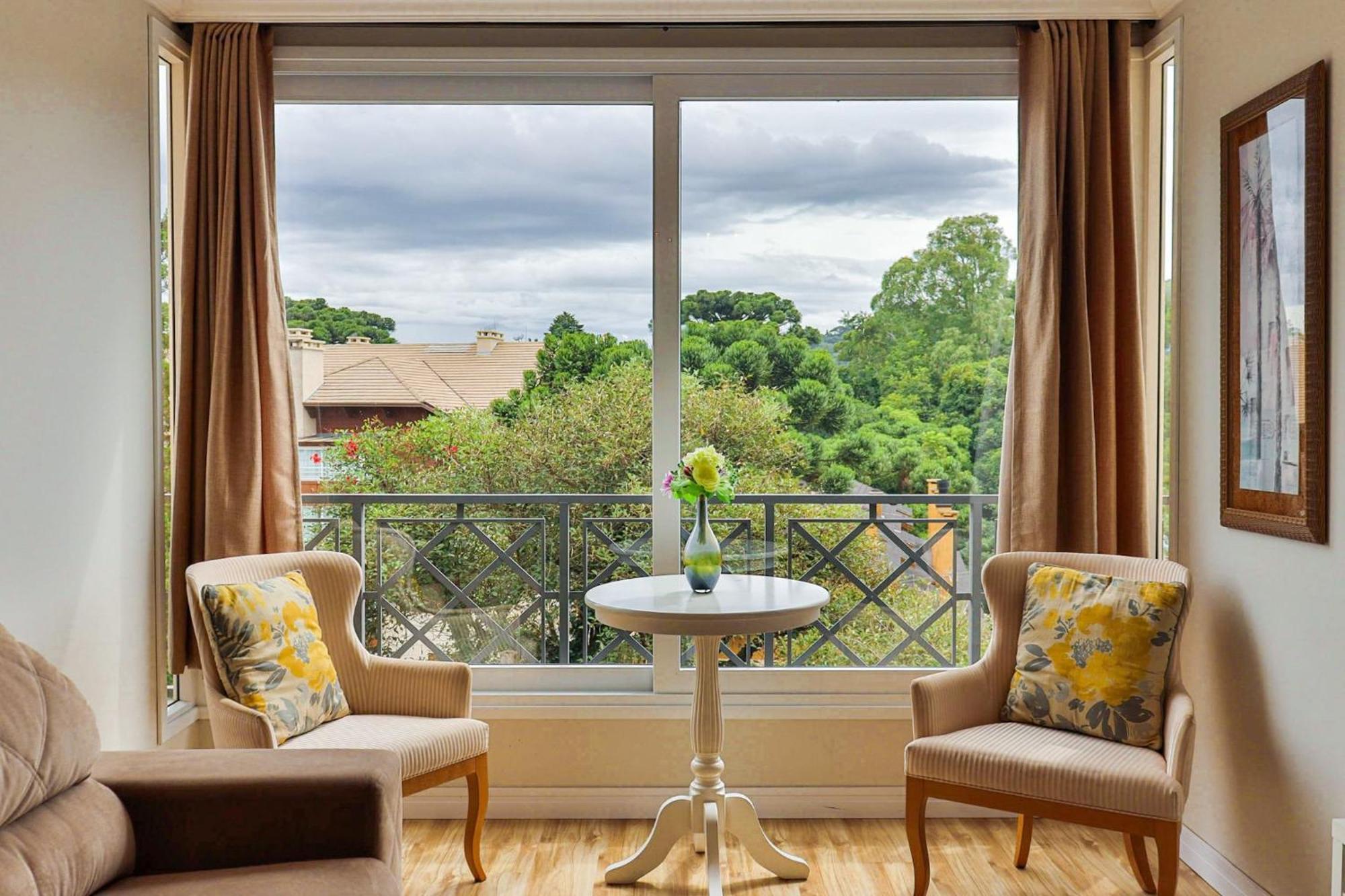 Locar-In Gramado - 200 M Da Rua Coberta Apartment Екстериор снимка