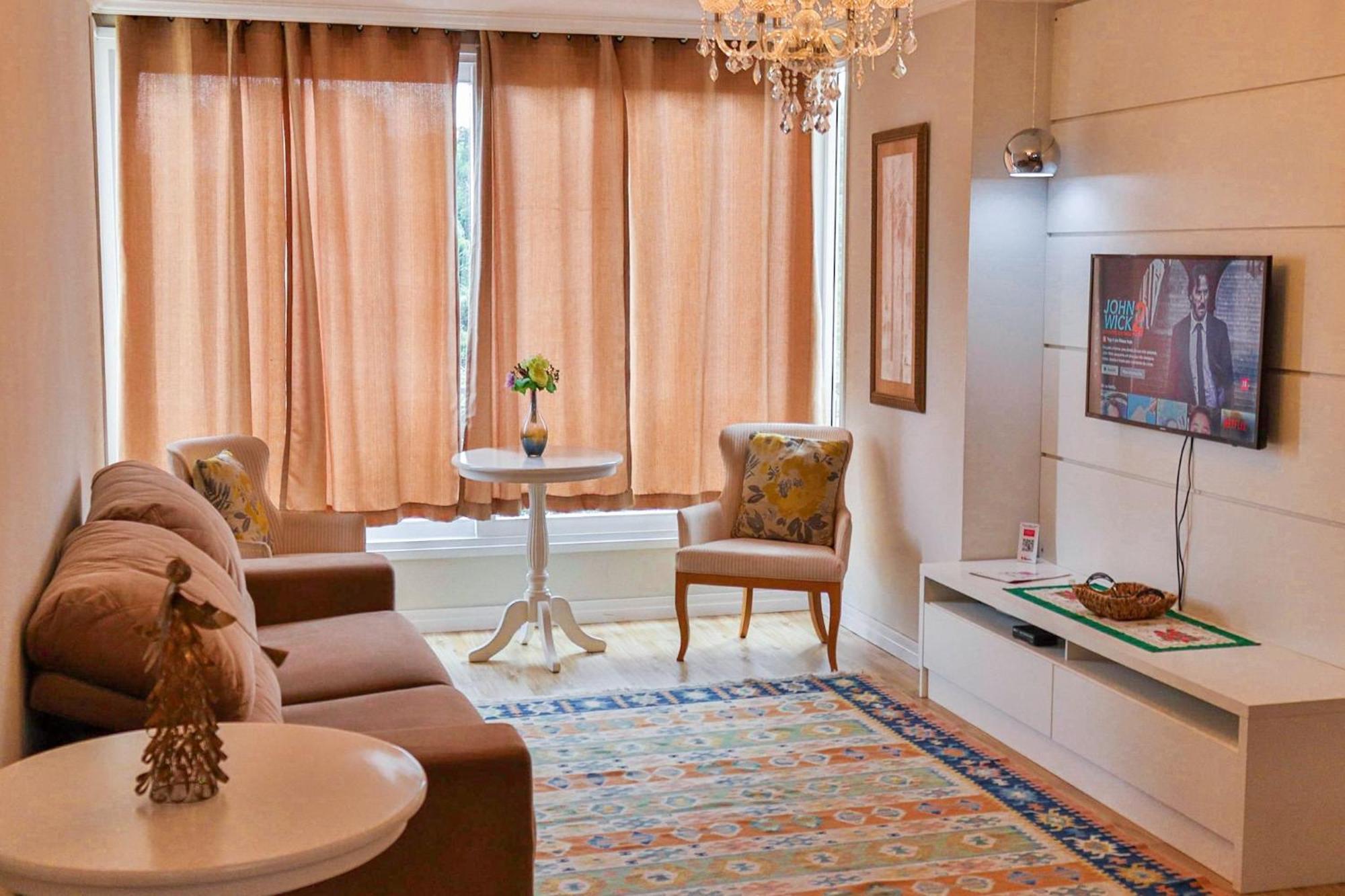 Locar-In Gramado - 200 M Da Rua Coberta Apartment Екстериор снимка
